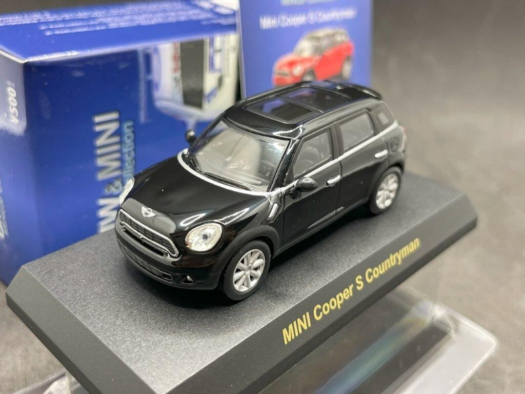 1/64 Kyosho BMW&MINI collection Mini Cooper S Countryman Black