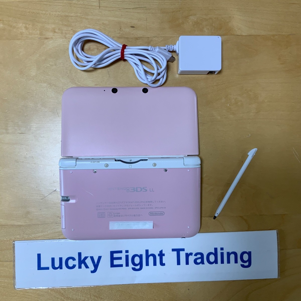 Nintendo 3DS XL LL Pink White Console Charger Japanese ver [CC] | eBay
