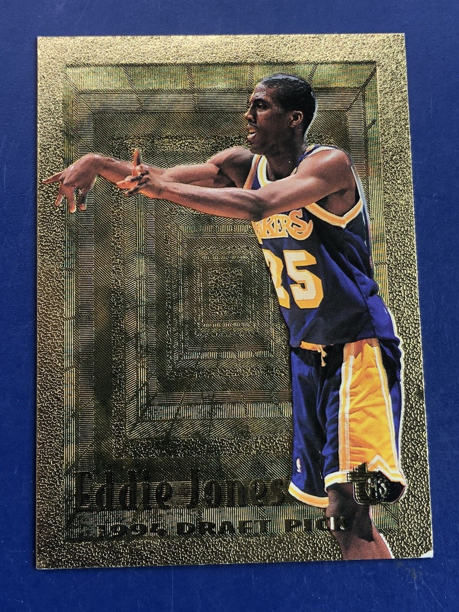 1994-95 Topps Embossed Gold Eddie Jones Rookie #110 | eBay