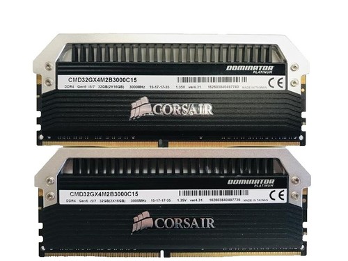 Corsair Dominator Platinum RGB 16GB (2x8GB) RAM DDR4 3600MHz MINT