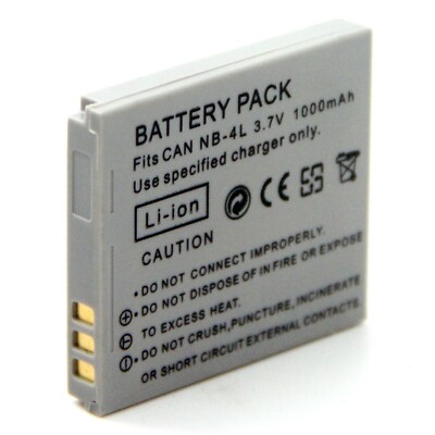 Battery For Canon IXY Digital 20 IS 210 IS 220 IS 510 IS USA STOCK