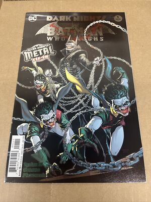Dark Nights: Batman Who Laughs #1 Foil Cover DC NM | eBay
