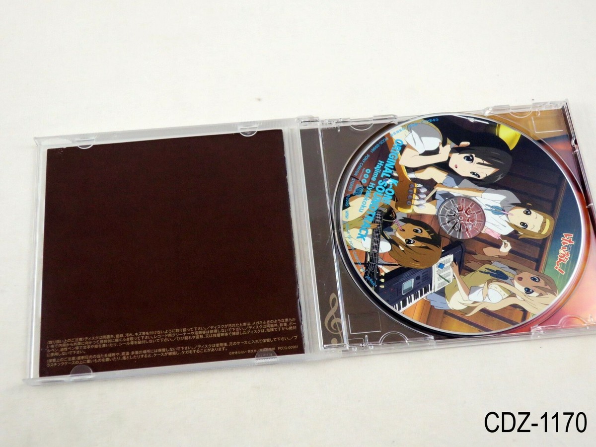 K-On Season 1 OST Japan Import CD HTT Keion Original Soundtrack