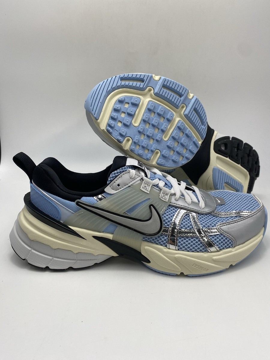Nike W V2K Run Psychic Blue Metallic Silver Shoes (HF1876 400