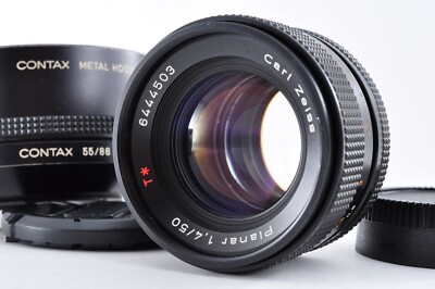 Contax Carl Zeiss Planar T* 50mm F1.4 AEJ Prime MF C/Y From Japan