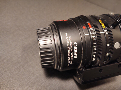 CANON XL 14x Full-Manual 5.7-80mm ZOOM VIDEO LENS With Case 2015
