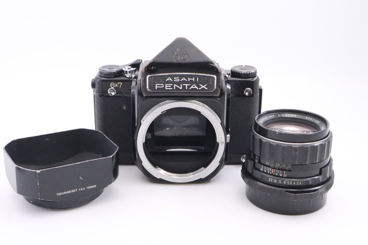 PENTAX 6x7 TAKUMAR 1:2.4/105 フィルムカメラ PENTAX 6x7 TAKUMAR 1
