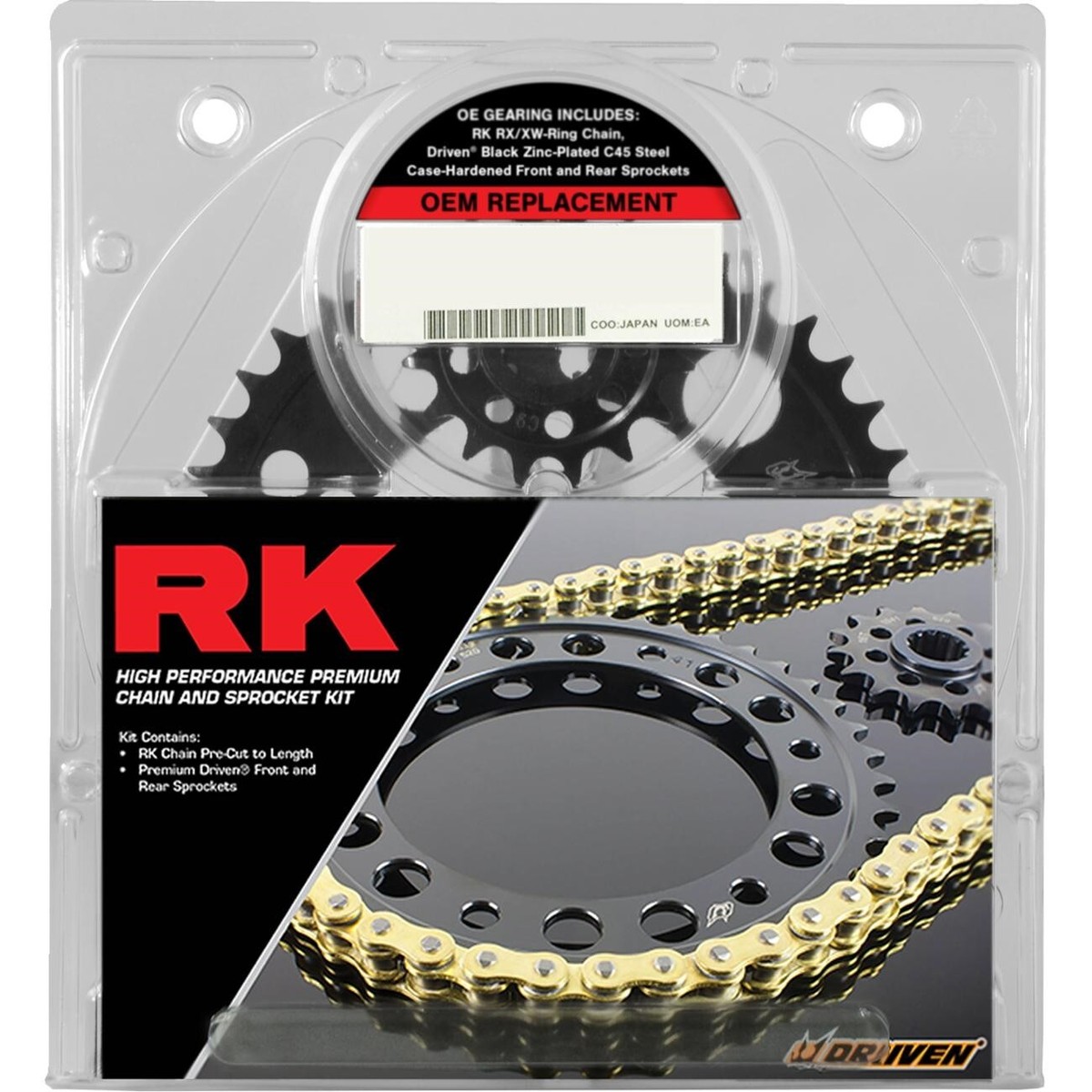 23 for Kawasaki Ninja ZX -4RR KRT RK Chain & Sprocket Kit Stock 14