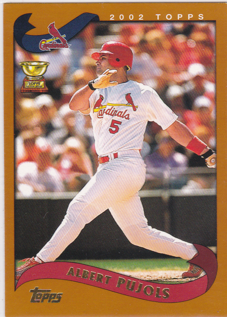 ALBERT PUJOLS Topps ALL-STAR ROOKIE CARD Baseball ST. LOUIS