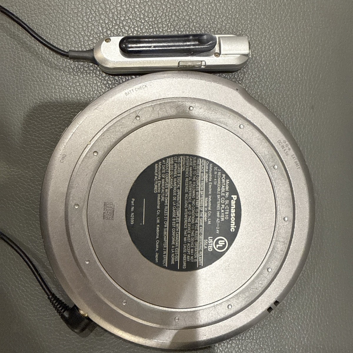 Panasonic SL-CT810 Walkman CD Player Rare top model RARE | eBay