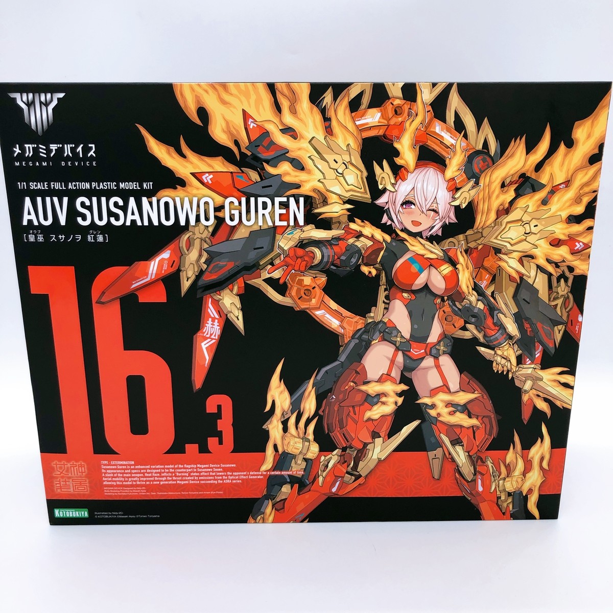 Megami Device Auv Susanowo Guren 1:1 Full Action Model Kit