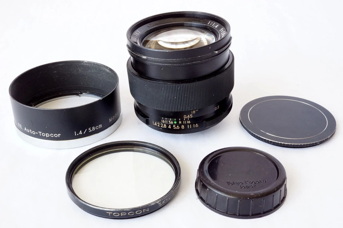Topcon 58mm f/1.4 Camera Lenses | eBay