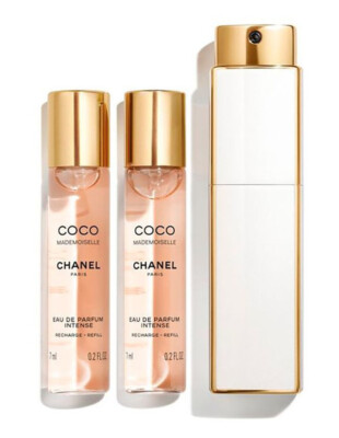 CHANEL COCO MADEMOISELLE Intense Mini TWIST & SPR 3PC EDP PERFUME