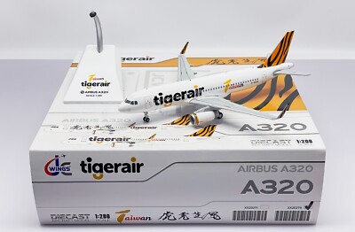 Tigerair Taiwan A320 Reg: B-50018 Scale 1:200 JC Wings Diecast