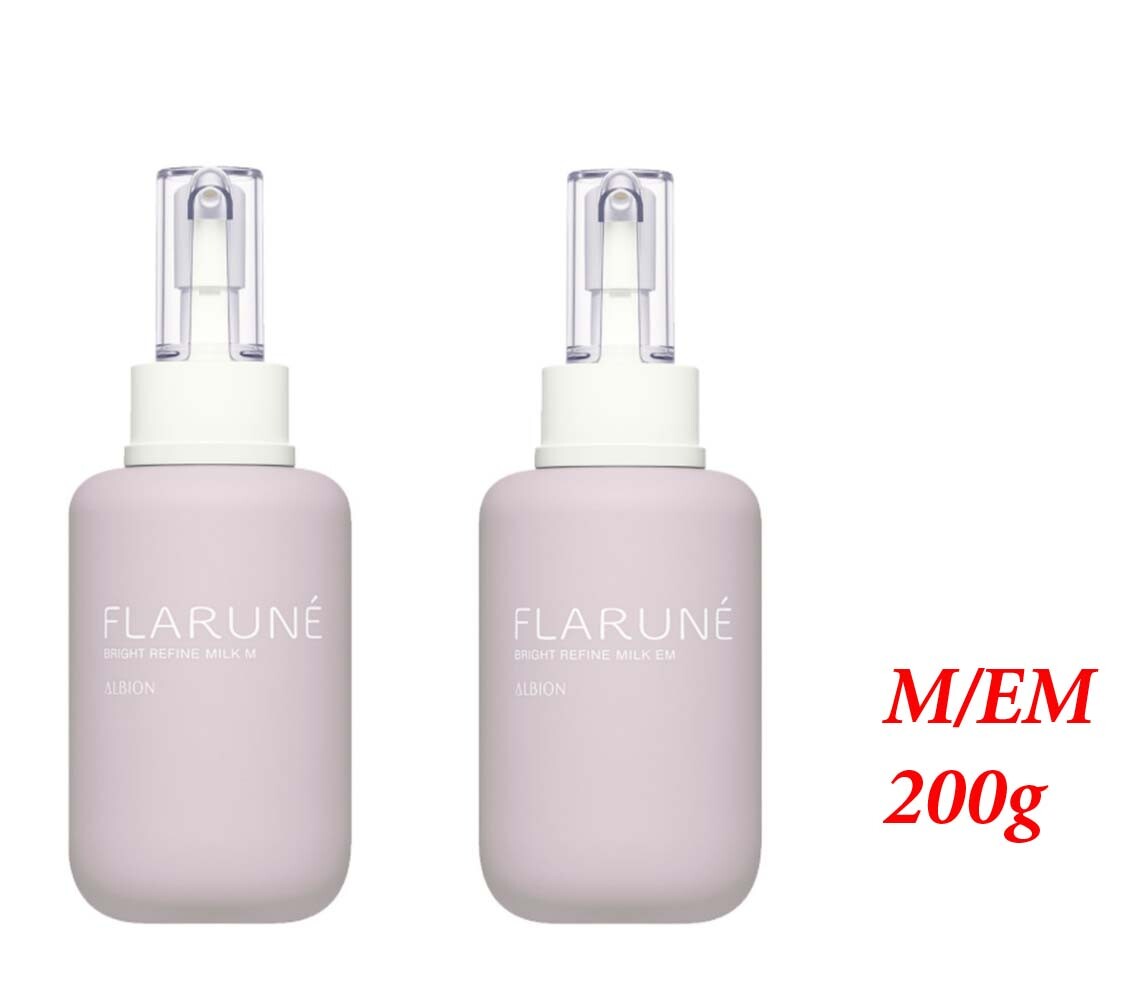 ALBION FLARUNE Bright Refine Milk M or EM 200g Brightening