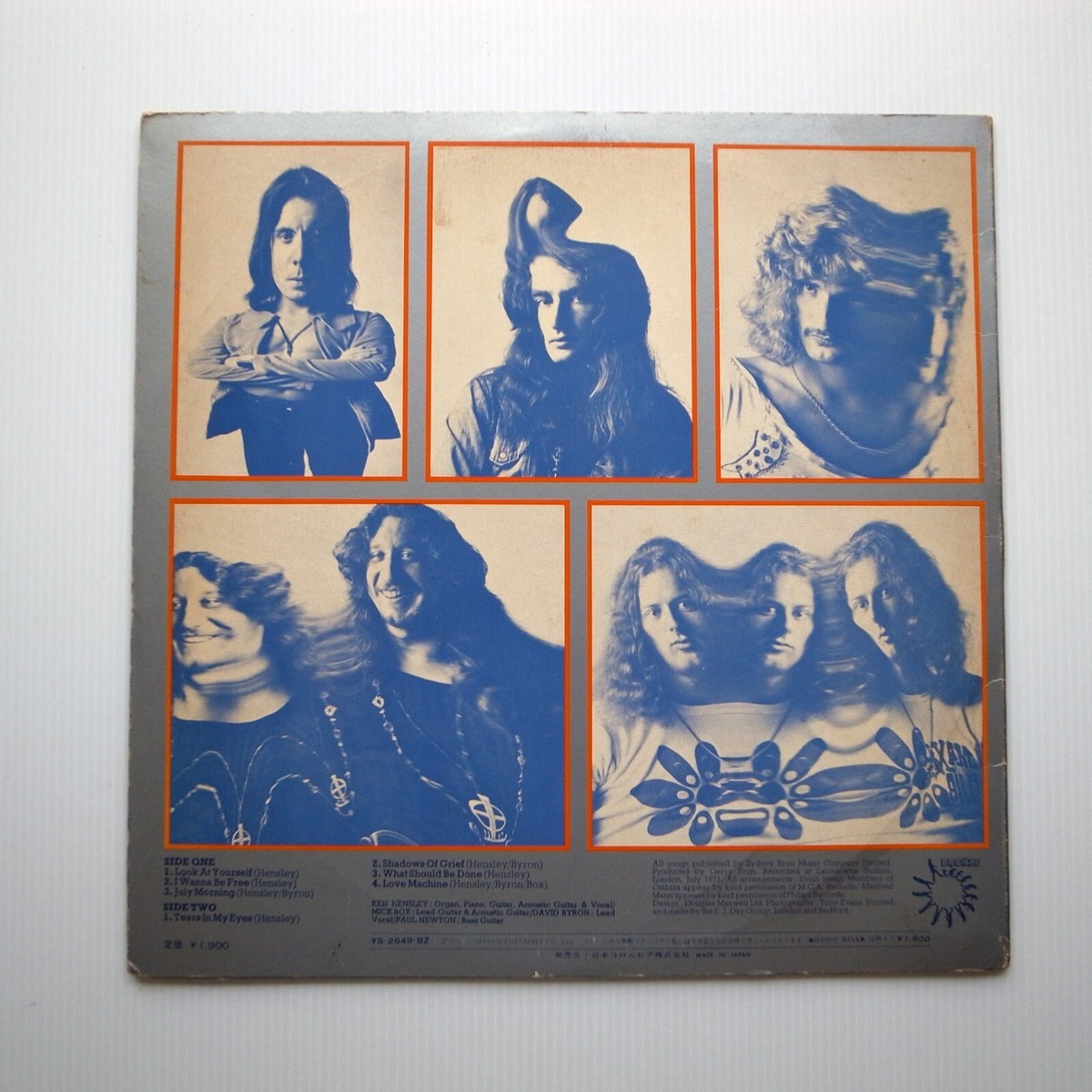 Uriah Heep ‎– Look At Yourself JAPAN 1972 vinyl LP YS-2649-BZ | eBay