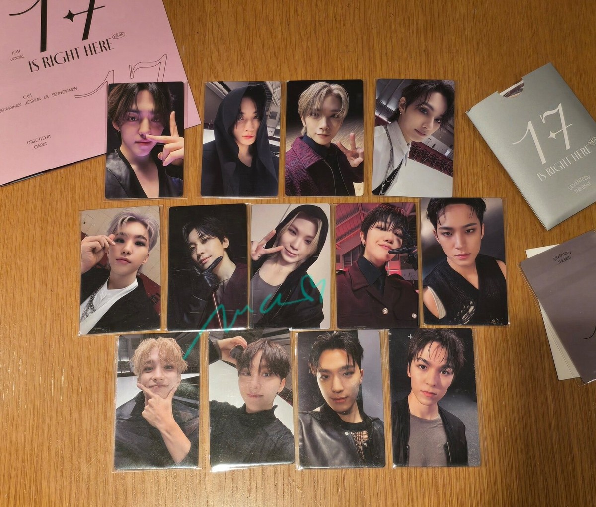 SEVENTEEN 17 IS RIGHT HERE M2U Lucky draw photocard | eBay