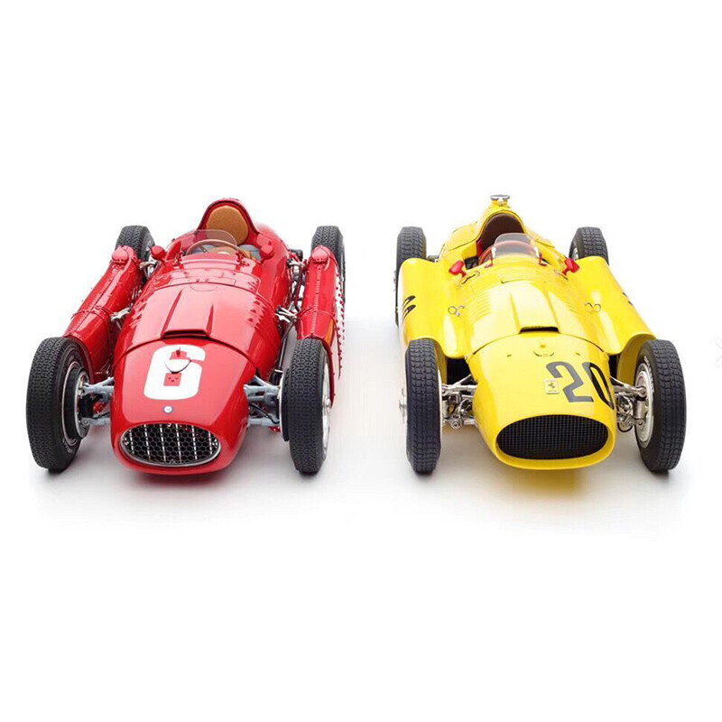 1:18 Scale CMC BUNDLE Ferrari D50 (yellow) #20 and Lancia D50 (red