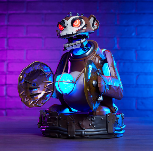 League of Legends LOL Arcane Powder Monkey Wind-Up Doll Figure