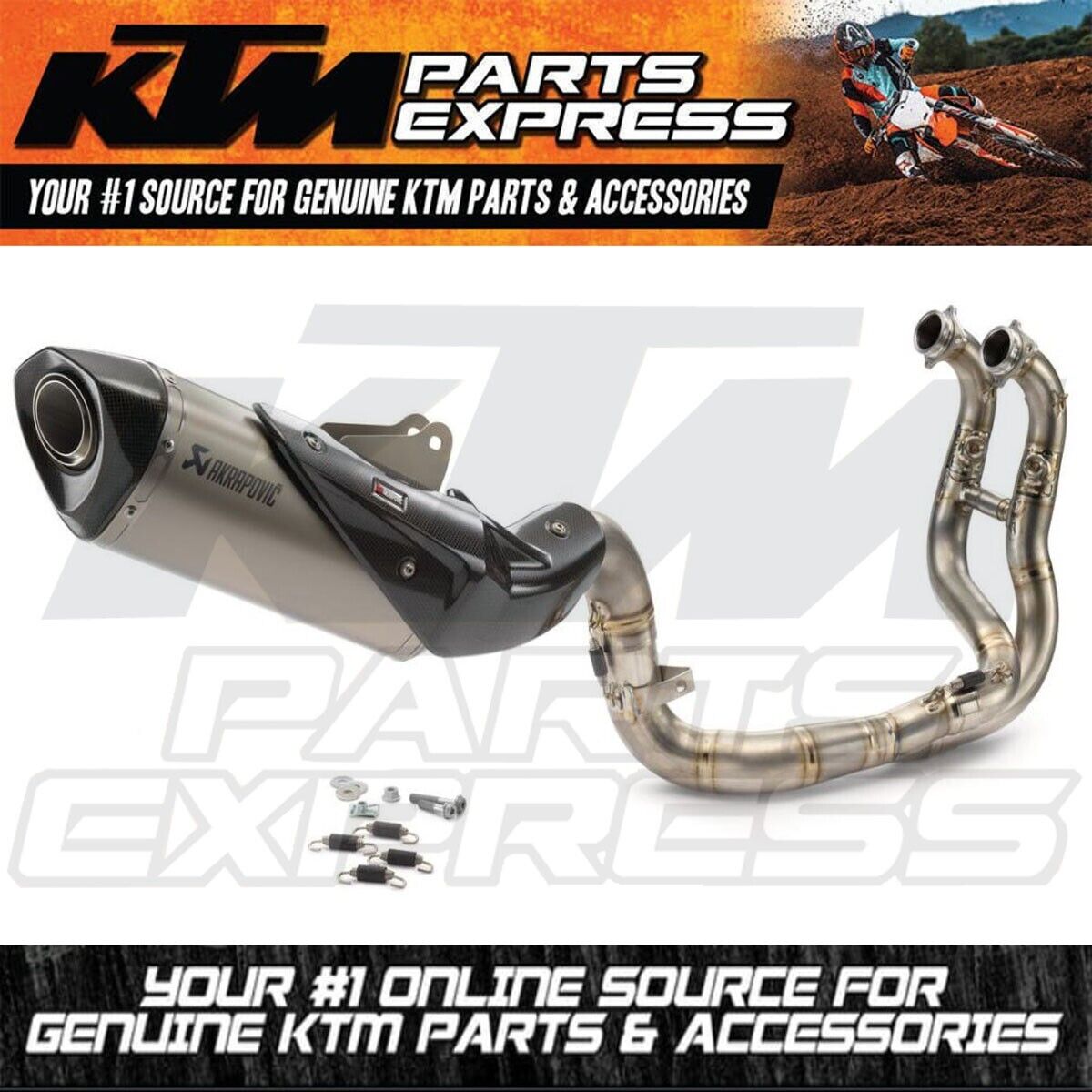 NEW OEM KTM AKRAPOVIC EVOLUTION LINE 890 DUKE 2020 2021 2022 2023