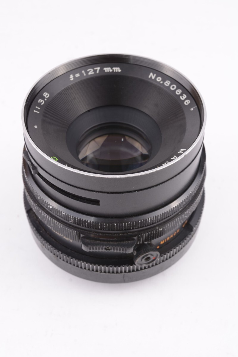Mamiya Sekor C 127mm f/3.8 MF Lens for RB67 AS IS/PARTS/REPAIR