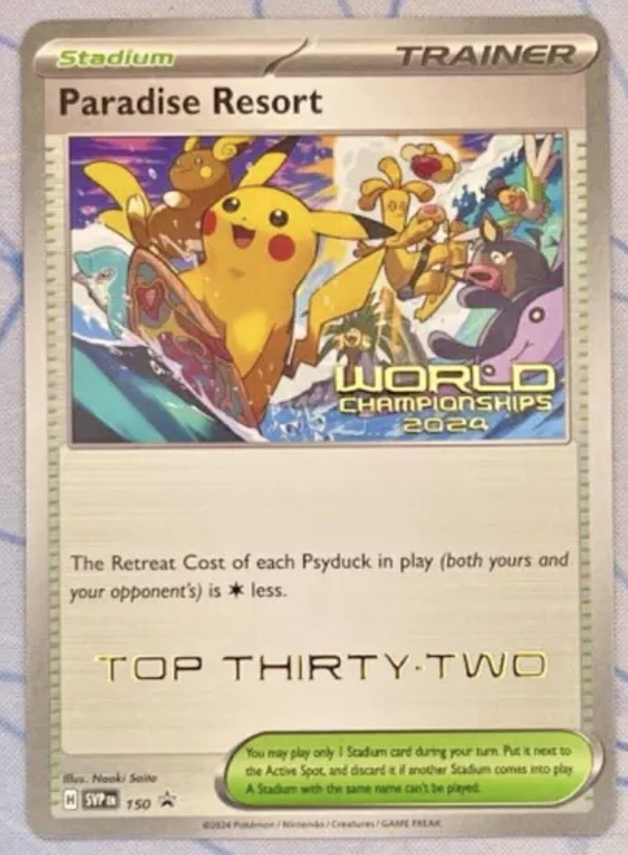 Pokemon - Paradise Resort - SVP150 - TOP 32 - World Championship