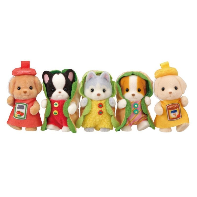 Epoch Sylvanian Families Baby Set Hot Dog JAPAN OFFICIAL | eBay