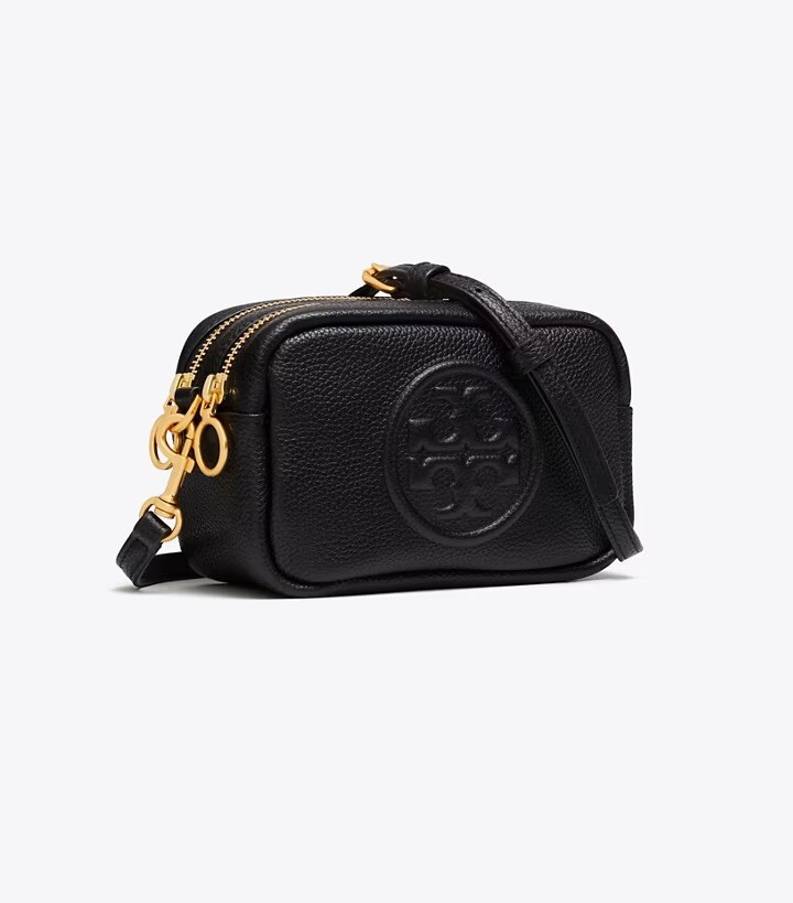 Best Seller! Tory Burch Perry Bombe Mini Bag Black | eBay
