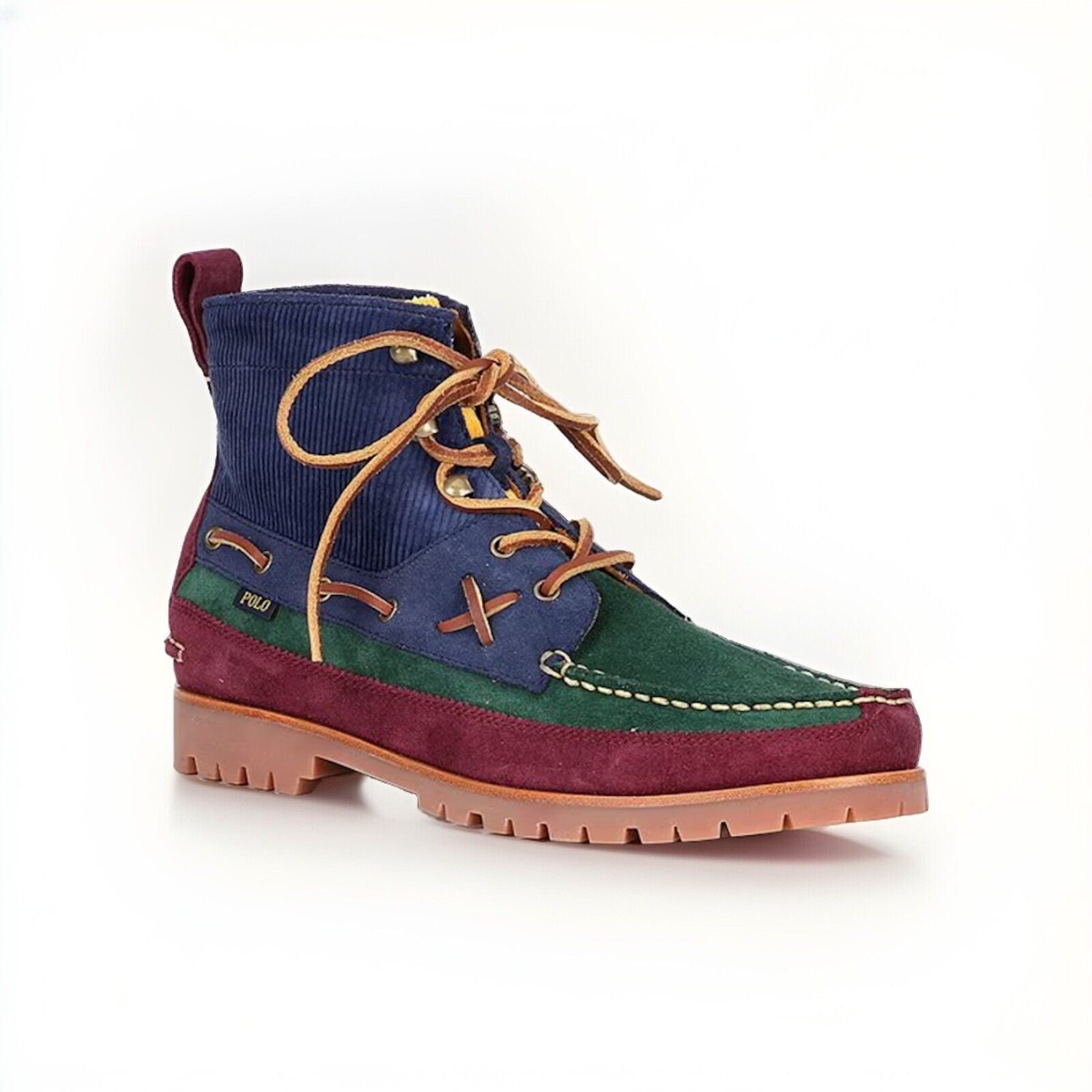 POLO Ralph Lauren Country Ranger MID Color Block Suede Corduroy