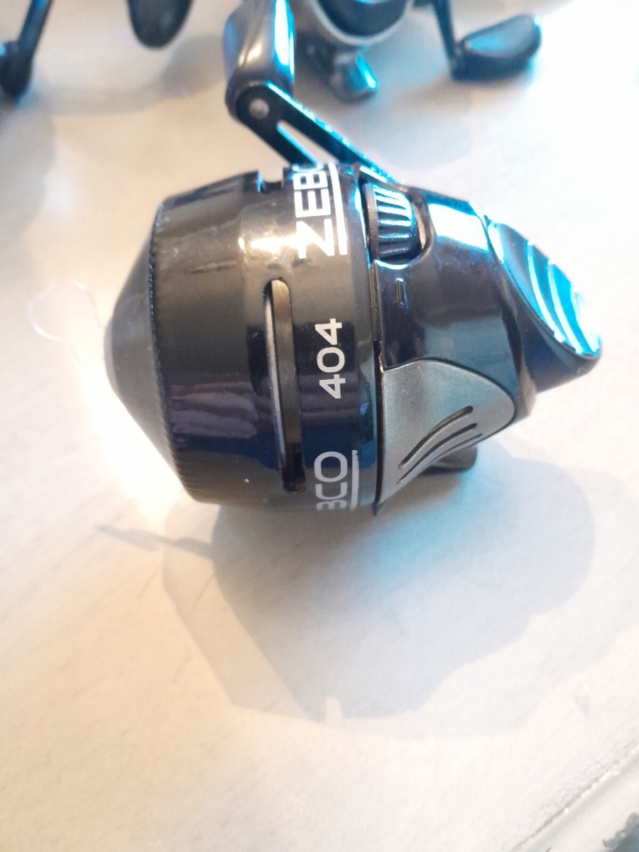 Zebco 404 Push Button Fishing Reel Smooth action - bass, crappie