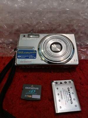 Olympus FE-250 8.0MP 8x Digital Camera - Silver | eBay