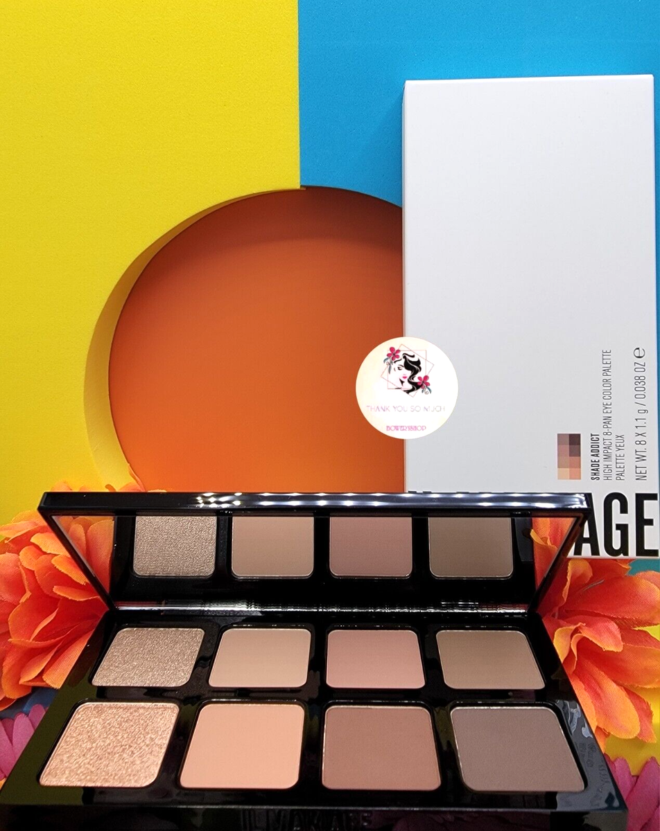 IL MAKIAGE Shade Addict High Impact 8-Pan Eye Color Palette New