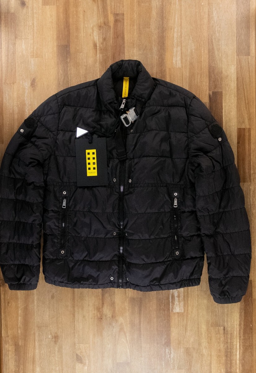 NO CUSTOMS TAX MONCLER Genius x 1017 Alyx 9SM Mahondin black down