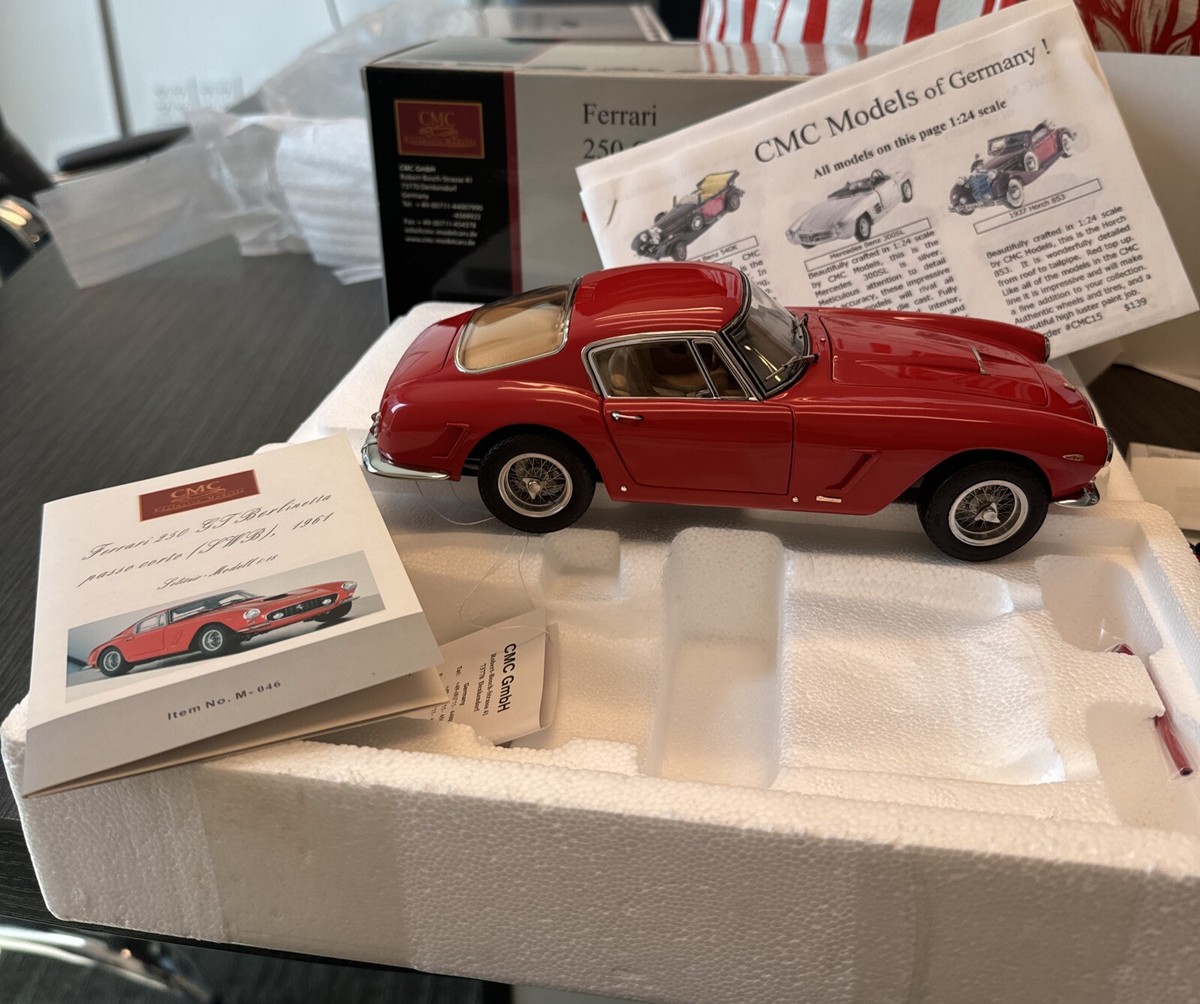 1:18 CMC Ferrari 250 GT Berlinetta SWB 1961 Red M-046 RARE NEW | eBay