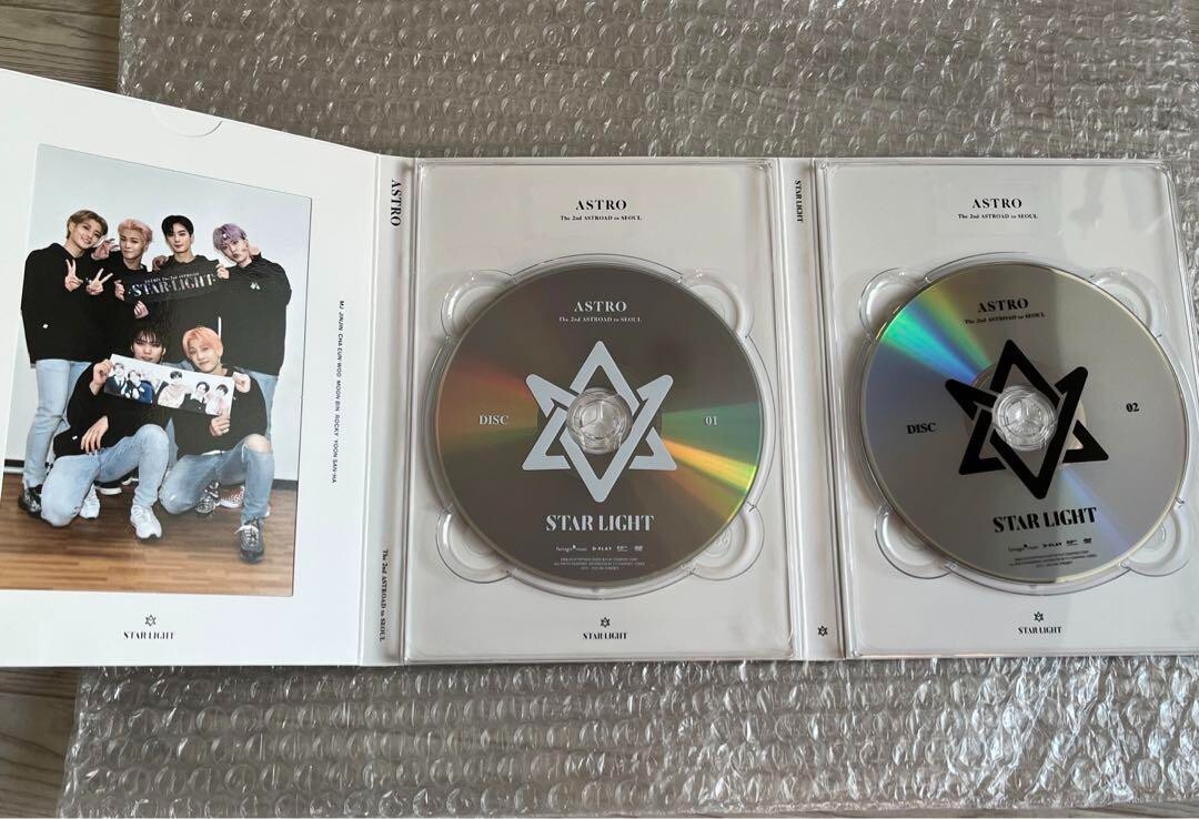 ASTRO starlight DVD The 2nd Astroad to Seoul sticker photocard Cha