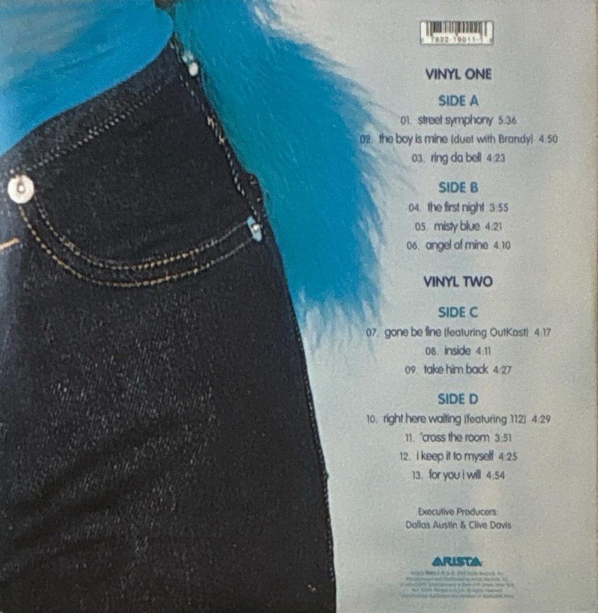 Monica The Boy Is Mine 1998 US Original 2LP Vinyl Arista 07822