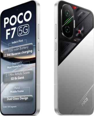 POCO F7 5G Factory Unlocked Dual SIM 12GB RAM 512GB Storage-6.83