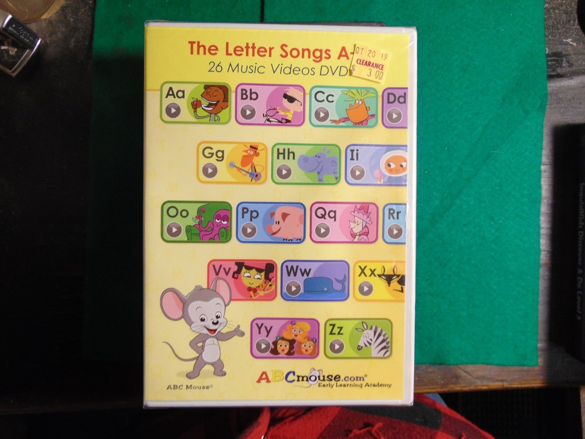 The Letter Songs A-z Kids 26 Music Videos DVD for sale online | eBay