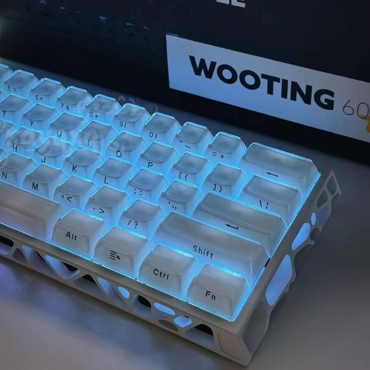 Fully Customized Wooting 60 HE (Contact for further