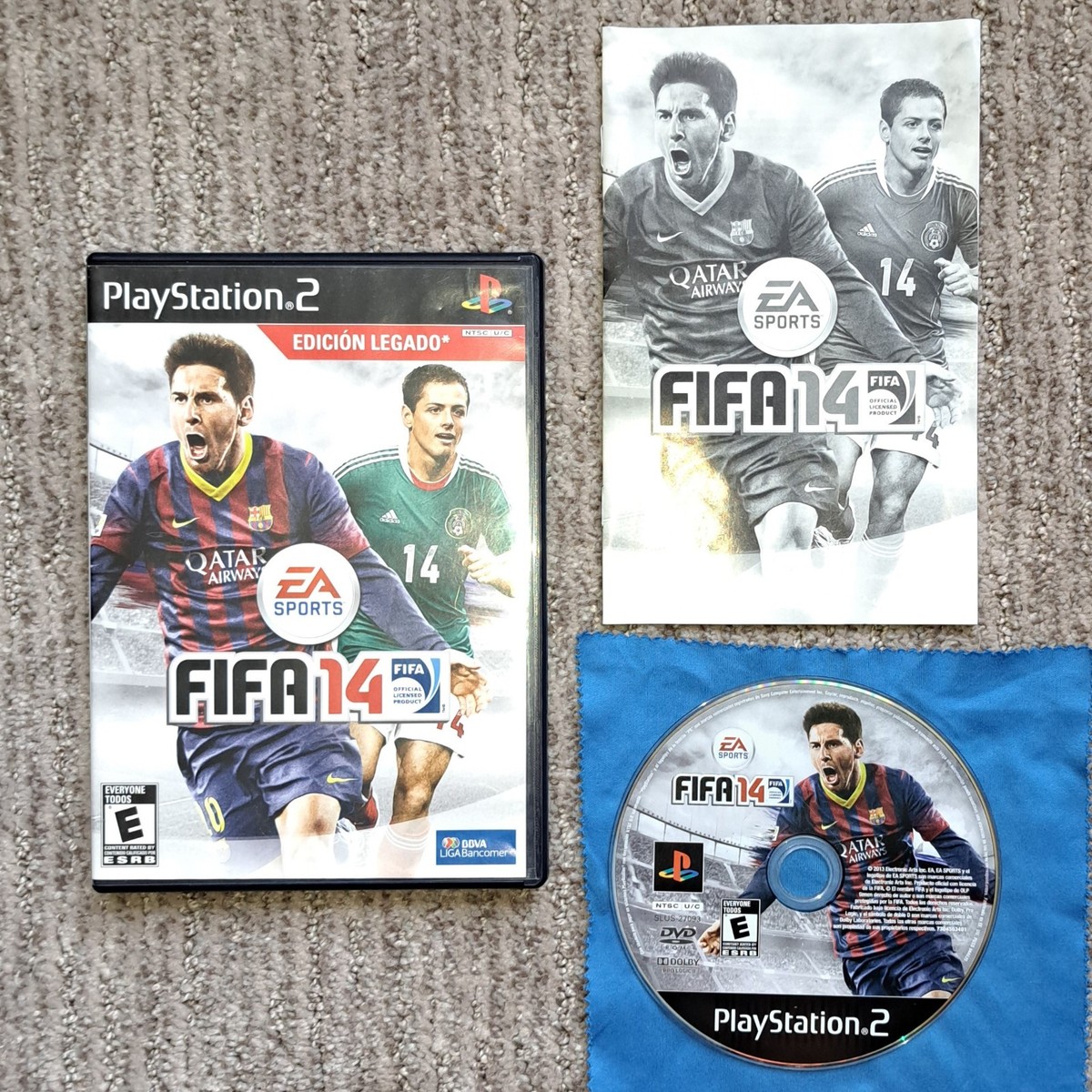 RARE FIFA Soccer 14 2014 Legacy Edition Sony PlayStation 2 PS2
