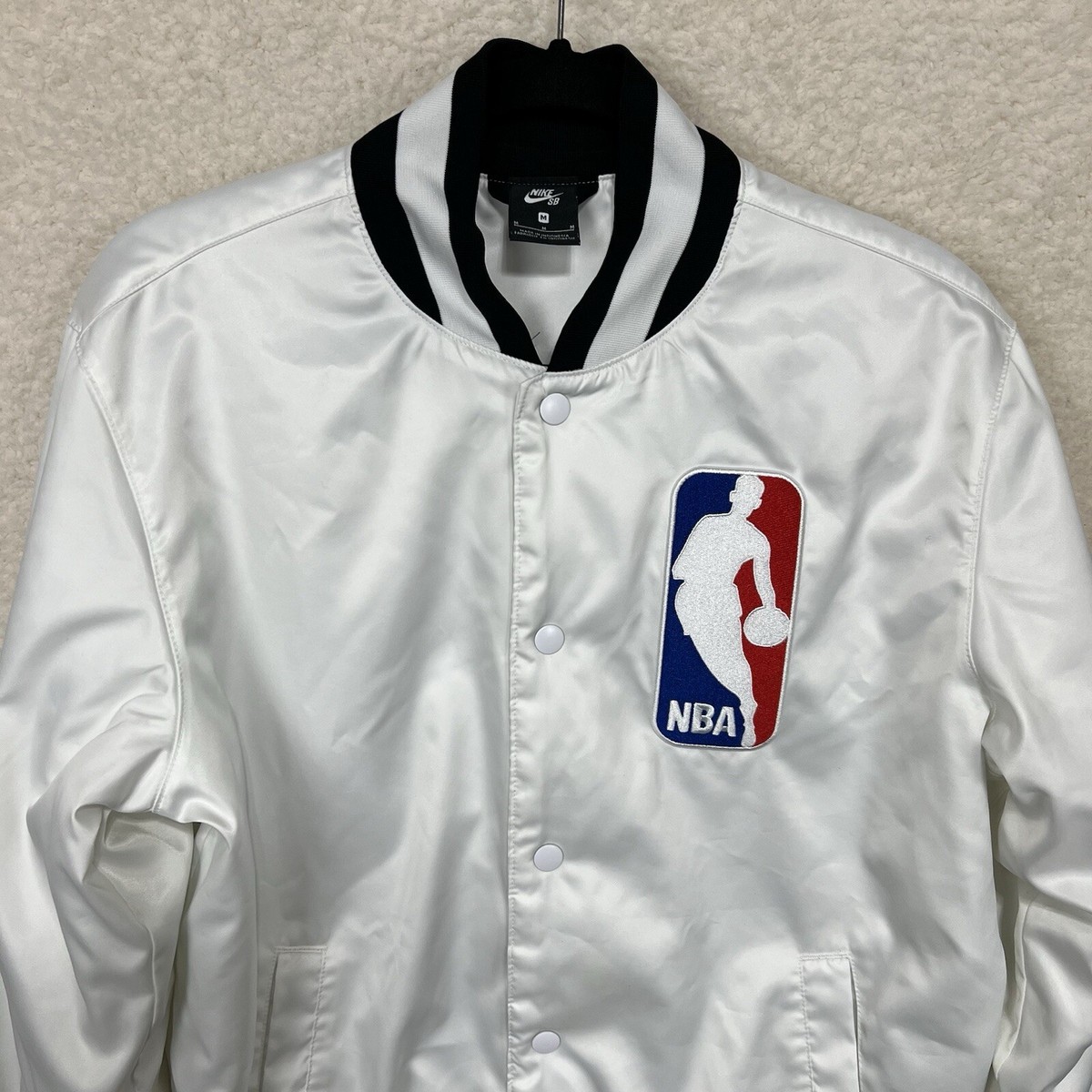 2XL ナイキSB ホワイト NBA スタジャン スタジアムジャンパー 2XL