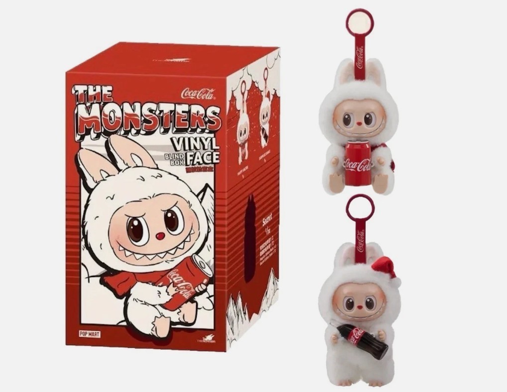 POPMART 100% Authentic Labubu Coca Cola Vinyl Face 1pcs Blind Box
