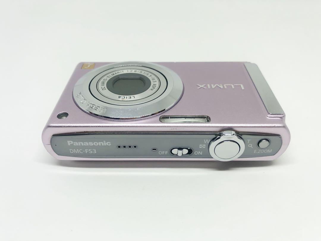 パナソニック LUMIX FS3 ピンク Panasonic コンデジ 概要 デジタル