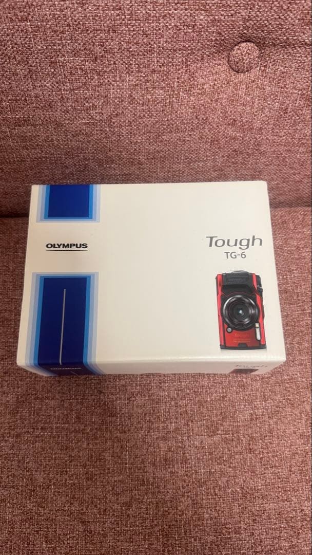 Olympus Tough TG-6 12.0MP Point & Shoot Digital Camera - Red for