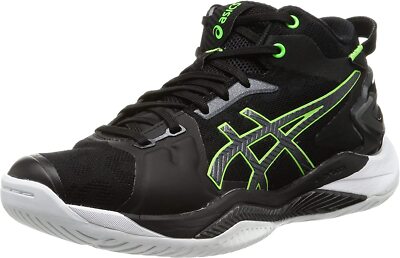ASICS Basketball Shoes GELBURST 26 Black Green 1063A047 US6.5(25cm