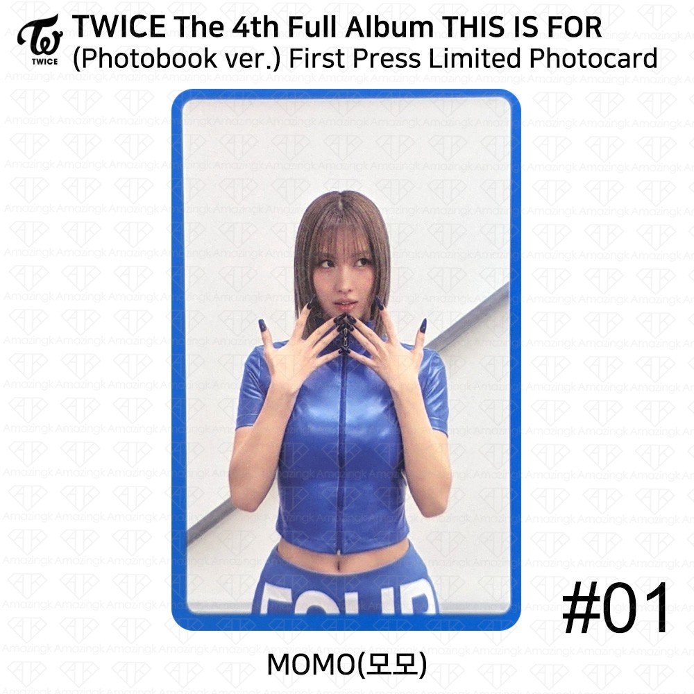 TWICE 4th Full Album THIS IS FOR Photobook / Digipack ver