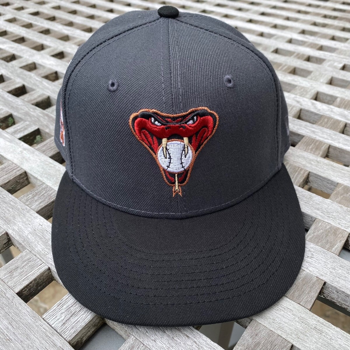 Arizona Diamondbacks Snakehead Logo 1998 Patch New Era 59FIFTY Hat