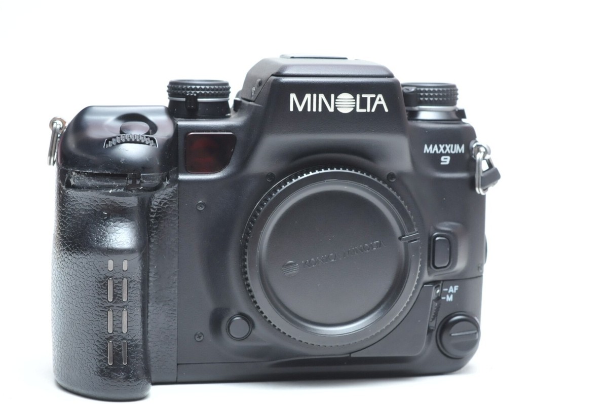 Minolta Maxxum 9/ A9 a9 Pro SLR 35mm Film Camera Body | eBay