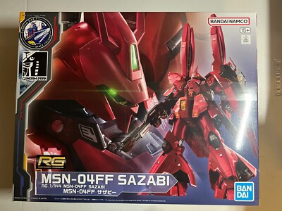 P-Bandai RG MSN-04FF Sazabi 1/144 Limited Edition Gundam Side F | eBay
