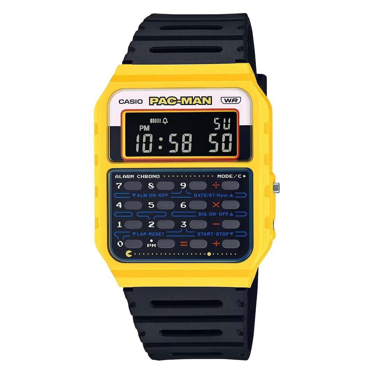 Casio x Pac-Man Vintage Data Bank Calculator Limited Edition Watch